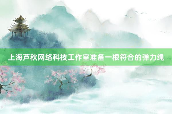 上海芦秋网络科技工作室准备一根符合的弹力绳